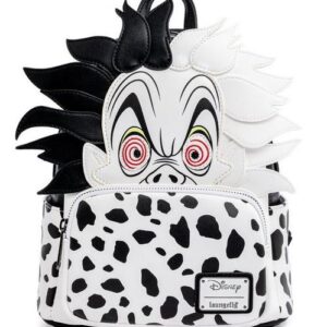 Loungefly: Disney - Villains Cruella De Vil Spots Cosplay Mini Backpack (WDBK1534)
