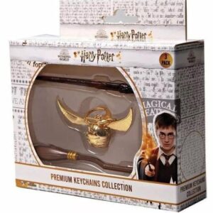 P.M.I. Harry Potter Metal Premium Keychains Collection - 3 Pack (Random) (HP8300)
