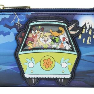Loungefly Warner Bros - 100Th Anniversary  Looney Tunes Scooby Mash Up Flap Wallet (WBWA0008)