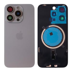 Πίσω Καπάκι με Μαγνήτες Magsafe Apple iPhone 15 Pro Max Τιτάνιο (OEM)